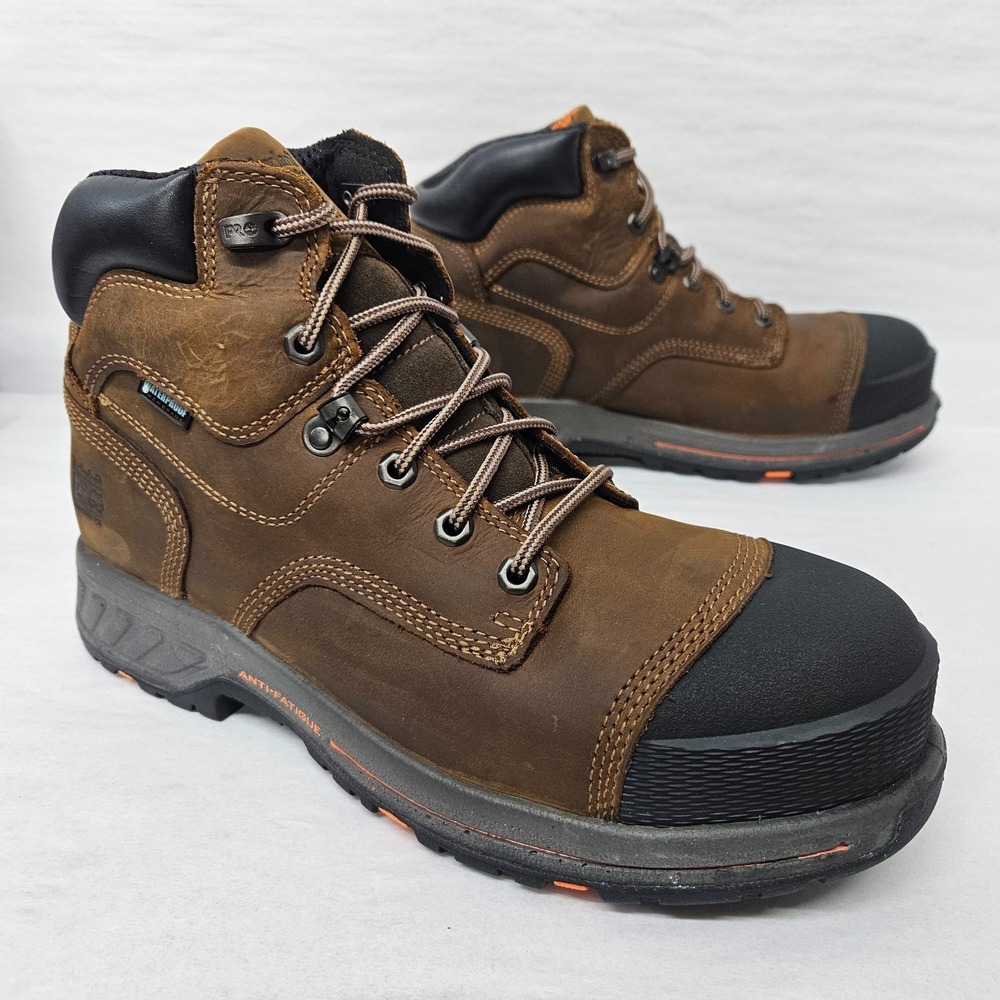 Timberland PRO Helix HD 6in Safety Work Boots‎ TB0A1HQL214 Men's Size 10 Wide